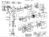 Bosch 0 601 333 042 Angle Grinder 240 V / GB Spare Parts